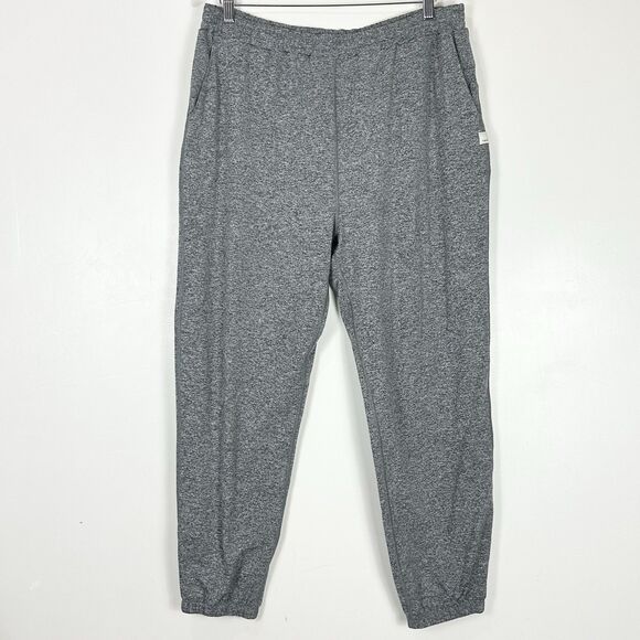 Vuori Boyfriend Sweatpant Heathered Gray  Dreamknit Joggers 27" Size XL VW457 - Picture 1 of 7